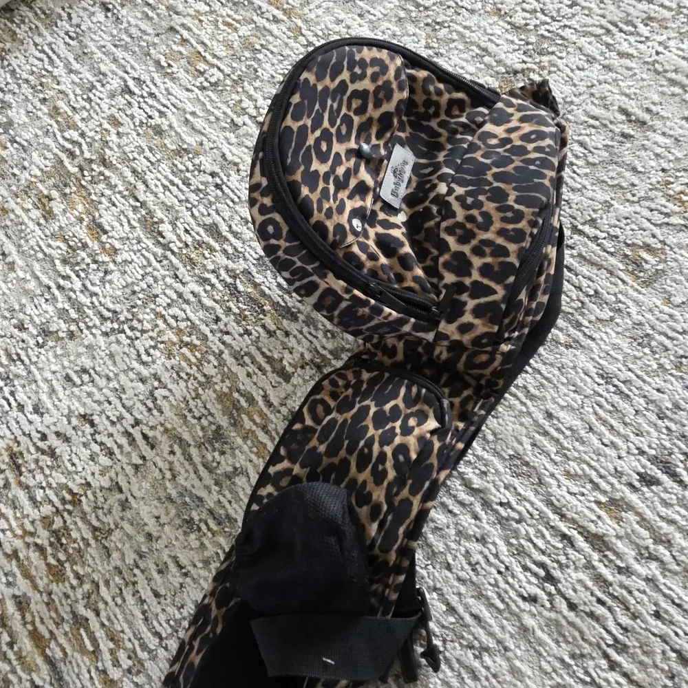 Leopard Print Crossbody Bag